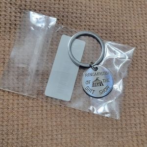 RINGMASTER OF THE SHIT SHOW keychain  NEW